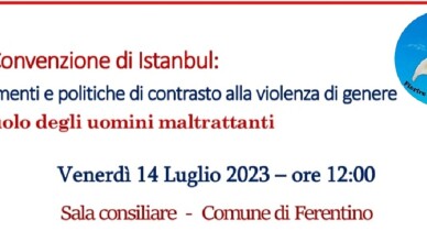 LA CONVENZIONE DI INSTABUL FERENTINO