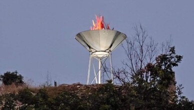 SI RIACCENDE IL BRACIERE SUL MONTE ASPRANO DEDICATO A SAN TOMMASO D’AQUINO