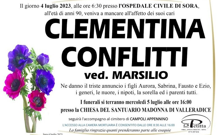 clementina conflitti