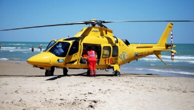 eliambulanza spiaggia