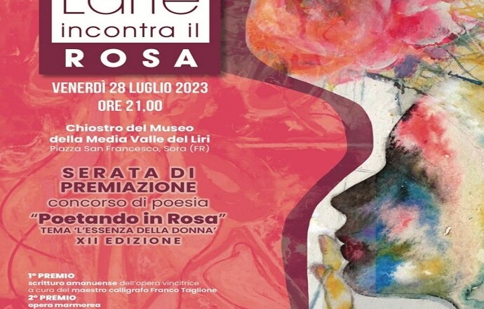 l'arte incontra il rosa sora