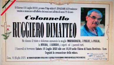 manifesto ruggiero dimatteo