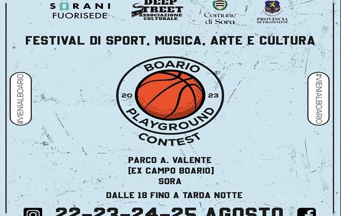 Boario Playground Contest – 22-23-24-25 agosto 2023