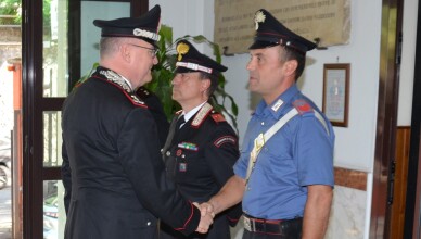 IL COMANDANTE DELLA LEGIONE CARABINIERI “LAZIO” IN VISITA AL COMANDO PROVINCIALE DI FROSINONE