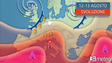 Sole e caldo in aumento