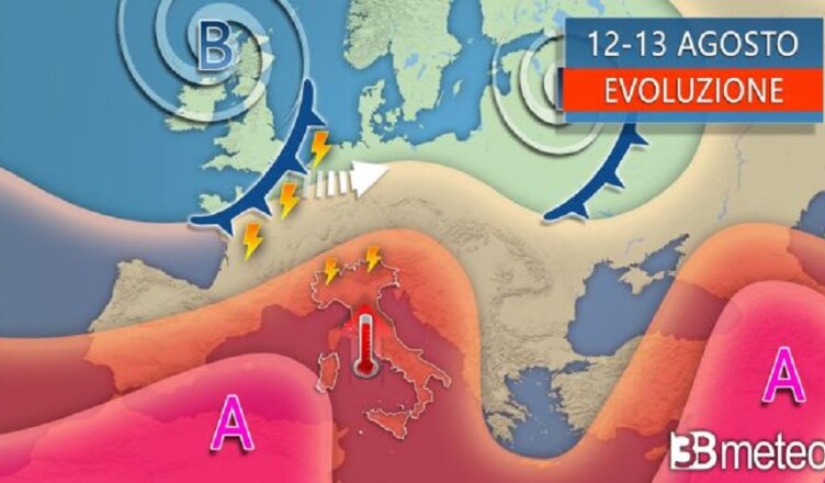 Sole e caldo in aumento