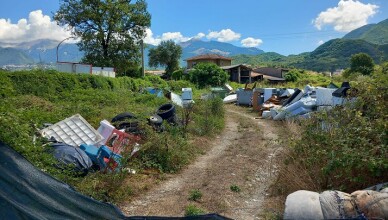 Villa Latina - La discarica abusiva di via Saccocci è da bonificare