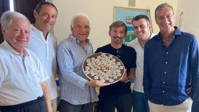 campioni Max Biaggi e Sandro Cuomo PREMIO