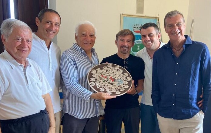 campioni Max Biaggi e Sandro Cuomo PREMIO