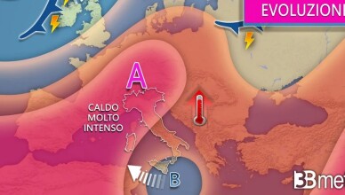 meteo intenso caldo