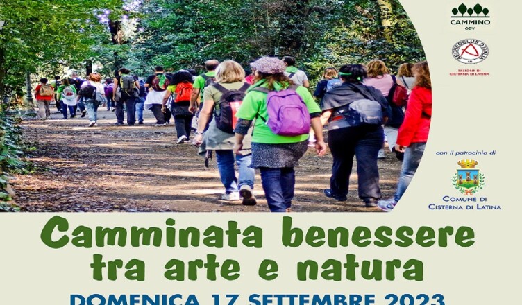 CAMMINATA BENESSERE CISTERNA