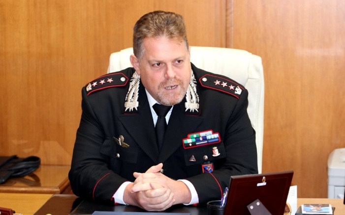 Il Colonnello Alfonso Pannone lascia Frosinone
