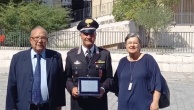Il Tenente Davide Marcucci lascia la Compagnia di Sora