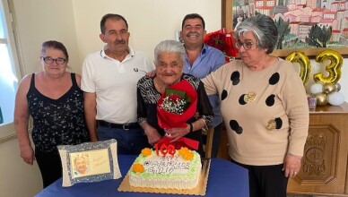 Nonna Giulia Campoli compie 103 anni