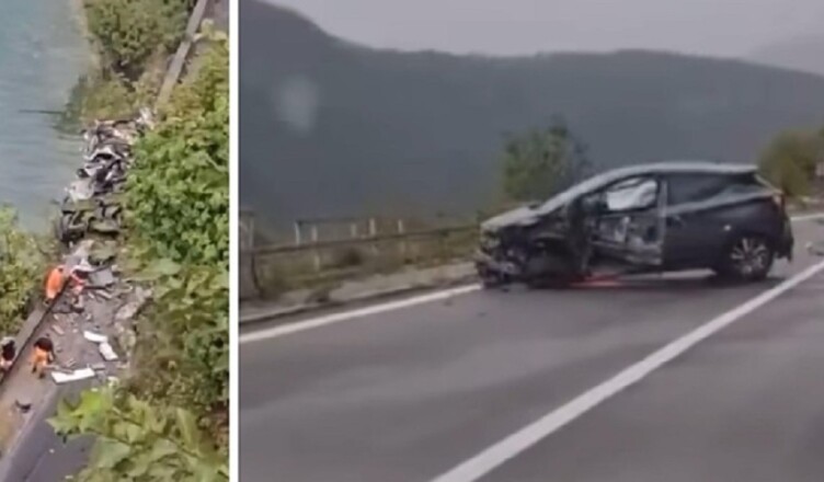 Tir sbanda e finisce nella scarpata