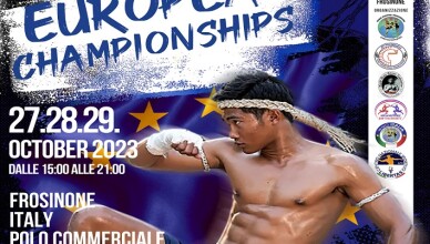 A Frosinone i campionati europei di Muay Thai
