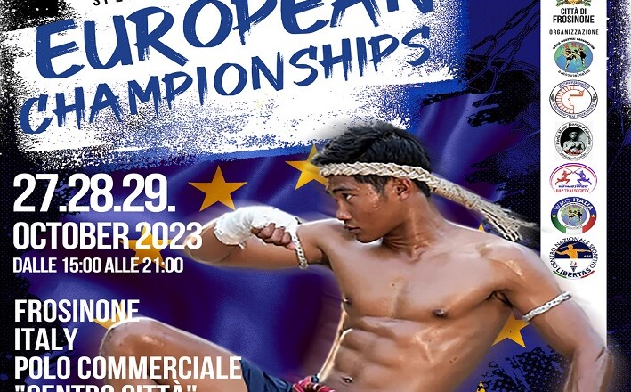 A Frosinone i campionati europei di Muay Thai