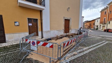 Arce - Rampa di accesso per disabili chiesa Isoletta