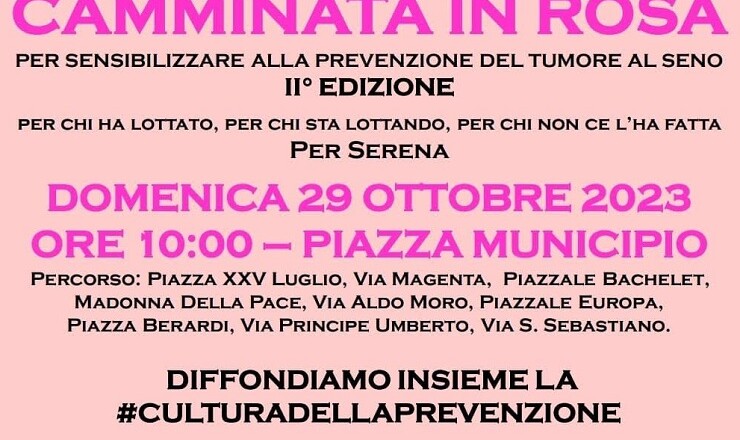 CAMMINATA IN ROSA CECCANO
