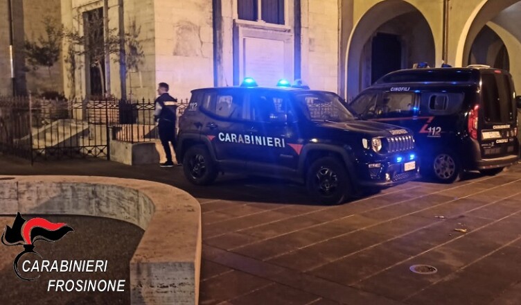 CONTROLLI CARABINIERI SORA