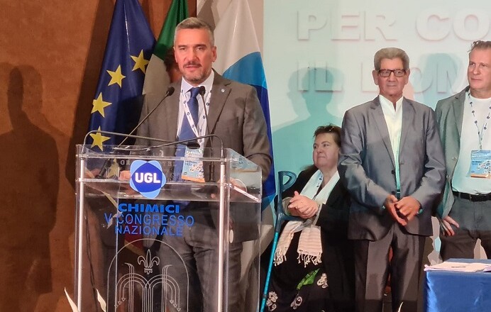 Eliseo Fiorin è il nuovo Segretario Nazionale UGL Chimici