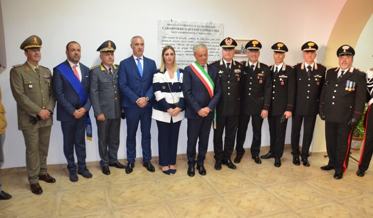 Intitolazione della Caserma dei Carabinieri di Ferentino
