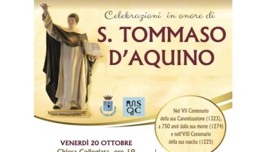 Proiezione film su San Tommaso