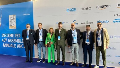 Quarantesima Assemblea Anci alla Fiera del Mare di Genova. Gianluca Quadrini
