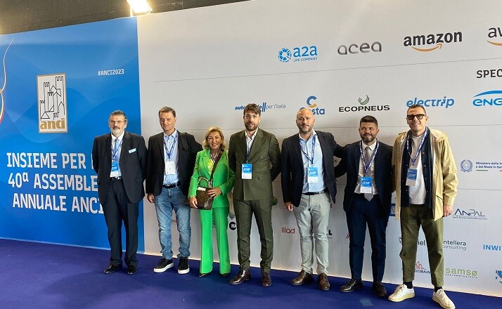 Quarantesima Assemblea Anci alla Fiera del Mare di Genova. Gianluca Quadrini