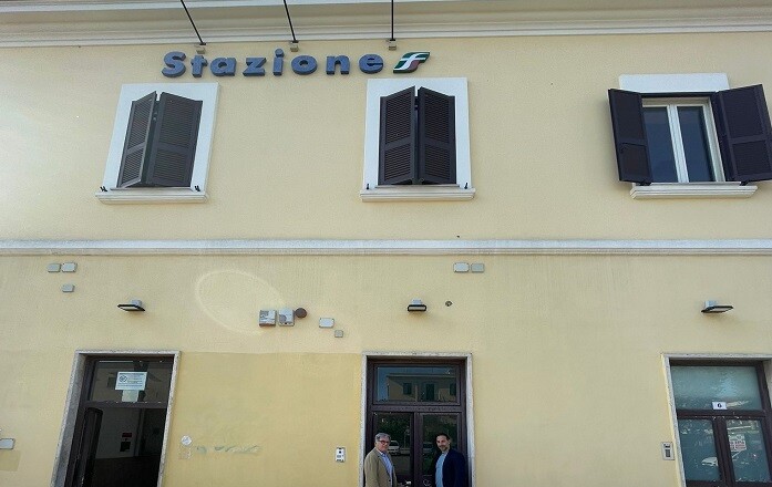 Stazione Ferroviaria, consegnato ex locale biglietteria all’Amministrazione comunale