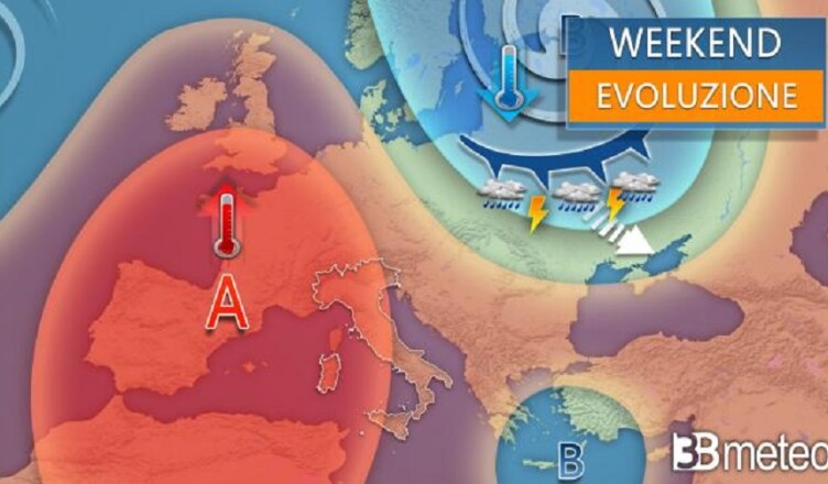 WEEKEND EVOLUZIONE CALDO