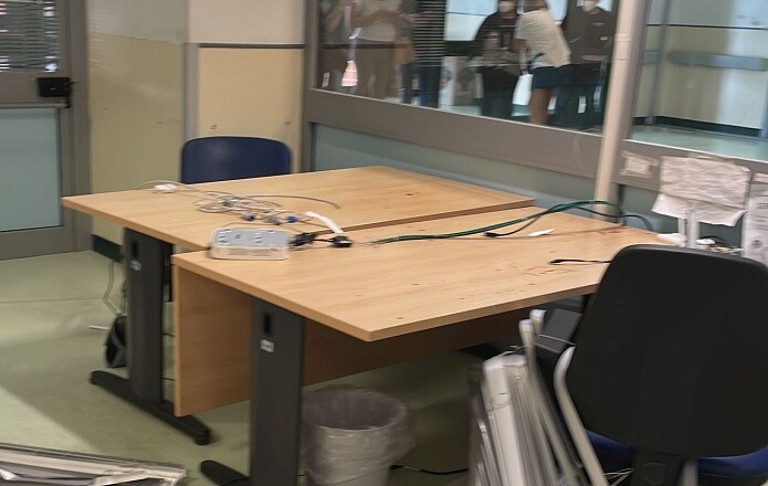 aggressione al pronto soccorso di Cassino