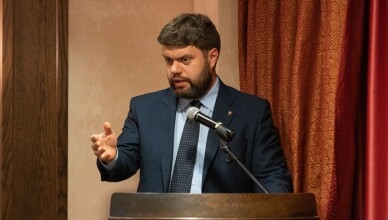Alessandro Romoli all'assemblea nazionale UPI.