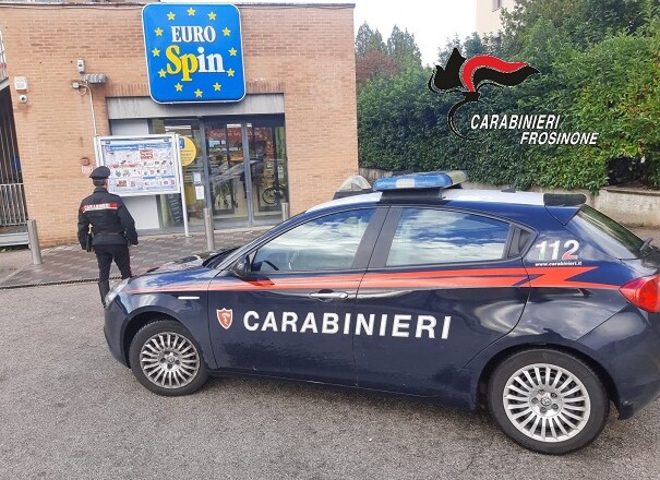 CARABINIERI EUROSPIN CASSINO