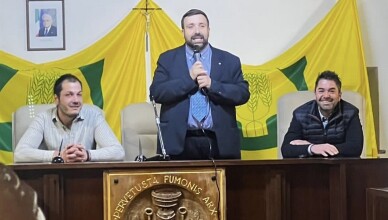 COMUNE DI FUMONE E COLDIRETTI INSIEME A SOSTEGNO IMPRESE AGRICOLE