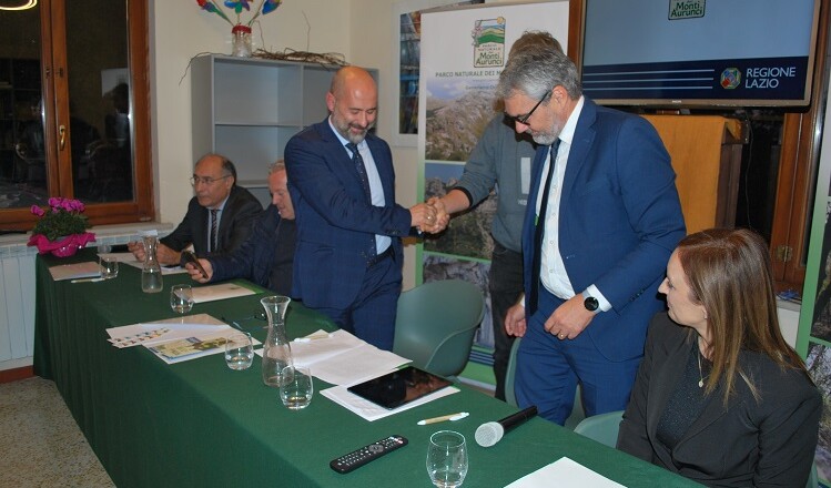Conferenza stampa di presentazione del nuovo commissario del Parco
