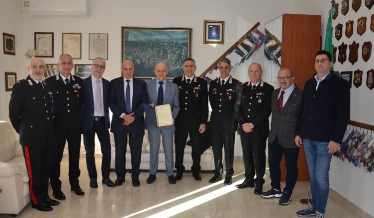 Frosinone, il Brigadiere Capo Claudio VONA dopo 40 anni lascia il Servizio Attivo