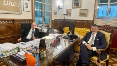 Gianluca Quadrini incontra il viceministro della giustizia Sisto