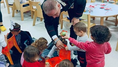 Giornata mondiale dei diritti dell’infanzia e dell’adolescenza. I Carabinieri di Pontecorvo incontrano i bambini dell’asilo comunale di Roccasecca
