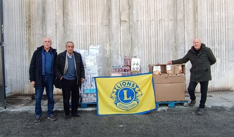 Il Club Lions Impoegato sui bisogni primari delle persone in difficoltà