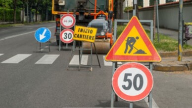 LAVORI STRADA INIZIO LAVORI