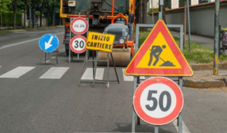 LAVORI STRADA INIZIO LAVORI