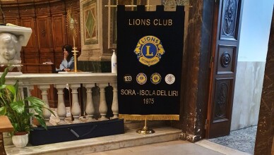 Lions Club Sora Isola Arpino Messa defunti