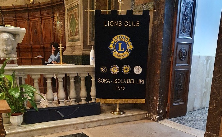 Lions Club Sora Isola Arpino Messa defunti