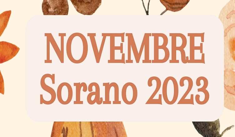 NOVEMBRE SORANO 2023....