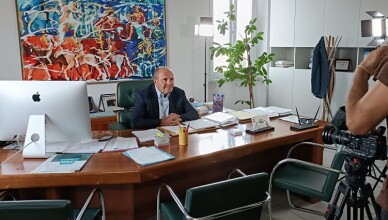 Viagio nel gusto backstage Francesco De Angelis