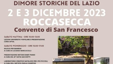 apertura straordinaria del Convento di San Francesco