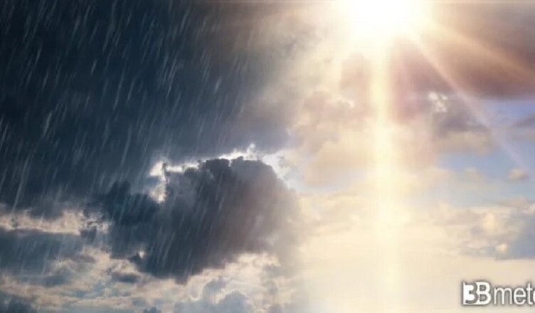 meteo pioggia e sole