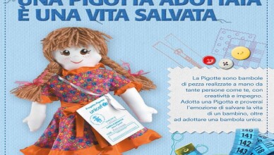 Campagna Unicef 2023 Adotta una pigotta