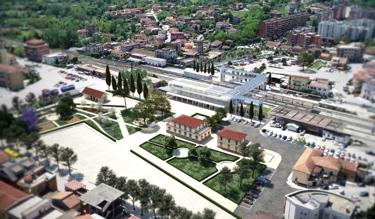 Frosinone, il complesso di piazzale Kambo